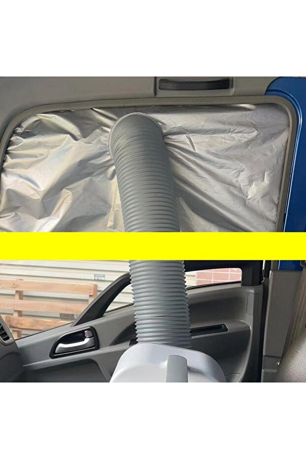Vehicles Air Conditioner Hose Window Cloth Cover Thickened Soft Cloth Parts Shading Cover Sun Pro...