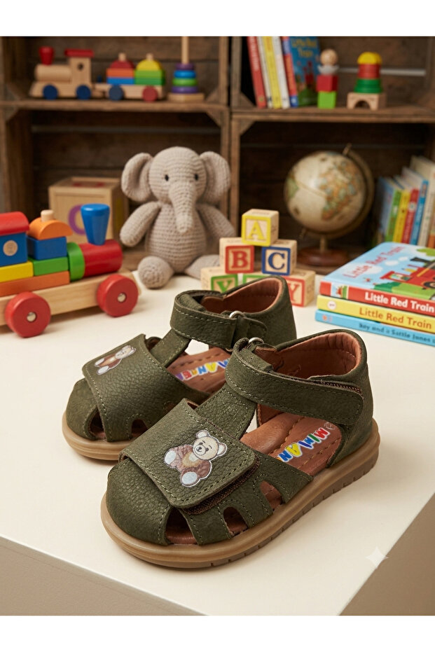 Genuine Leather Orthopedic Baby Sandals