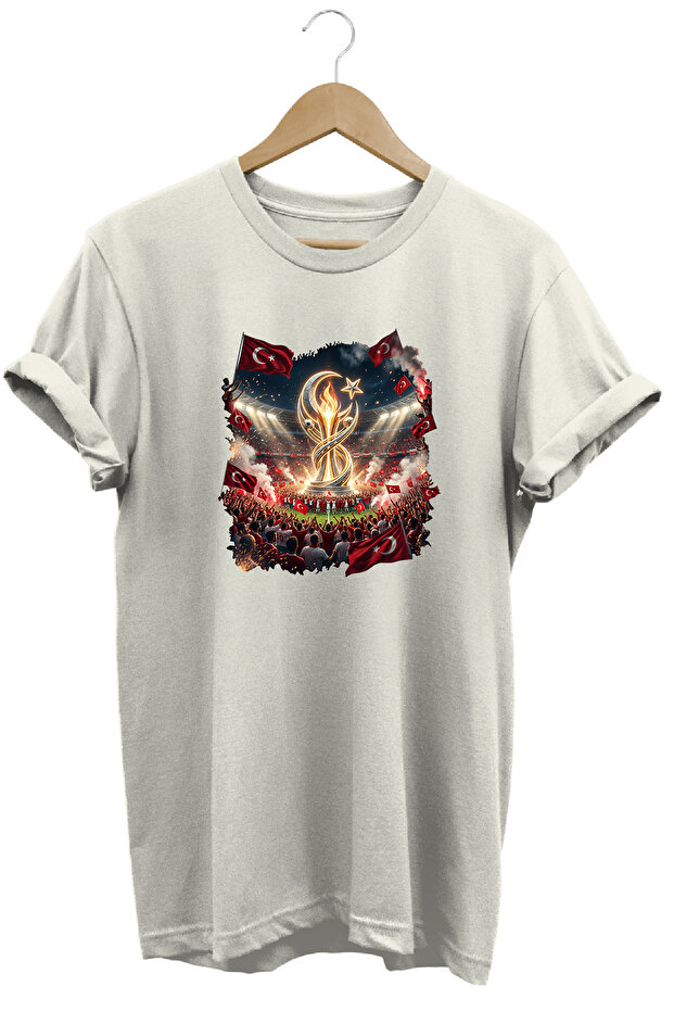 Turkey National Team Printed Football Fan T-Shirt