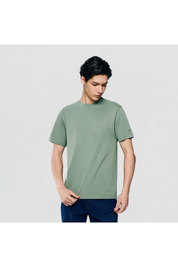Men’s Slim Fit Cotton Crew Neck Tee