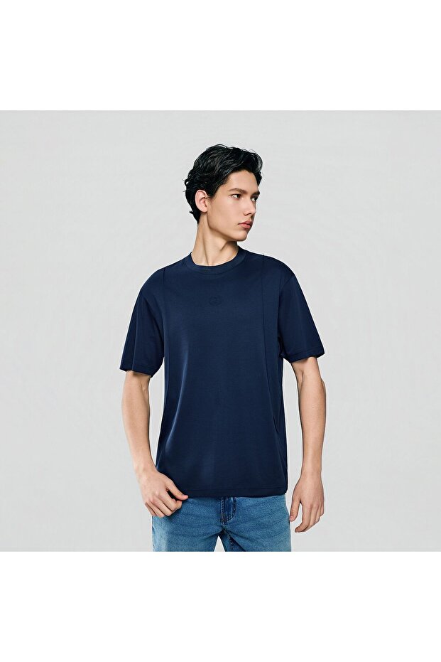 Men Regular Interlock Liquid Touch Tee