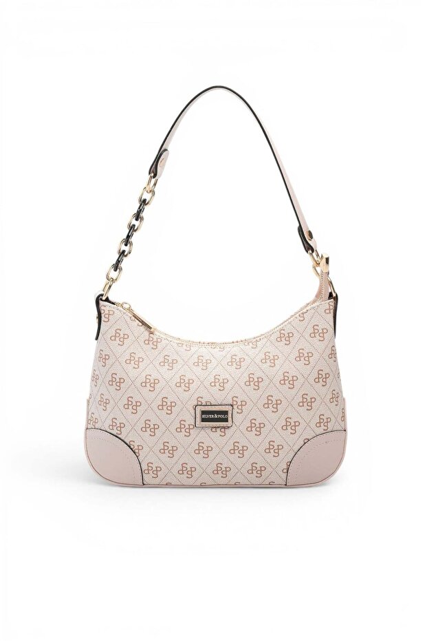 Pink - Powder Monogram Women's Shoulder Bag Sp1277