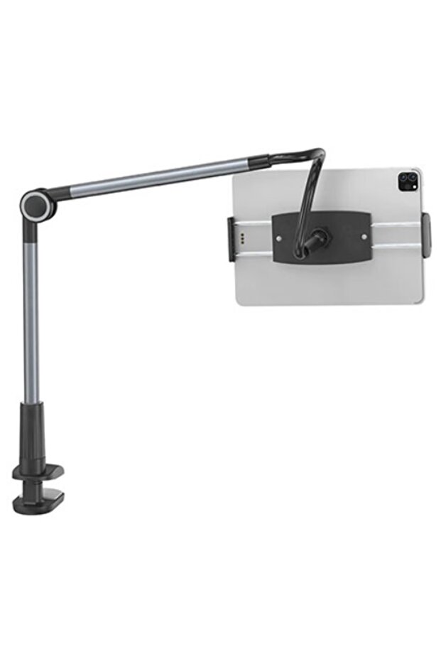 Tabletop Tablet Holder with 360' Rotating Movable Head - 4