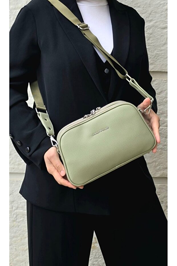 Women's Imported 5-Compartment Shoulder Bag (Size 27X17 cm)