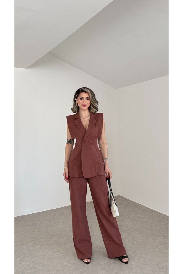 Shoulder-Piece Vest Set