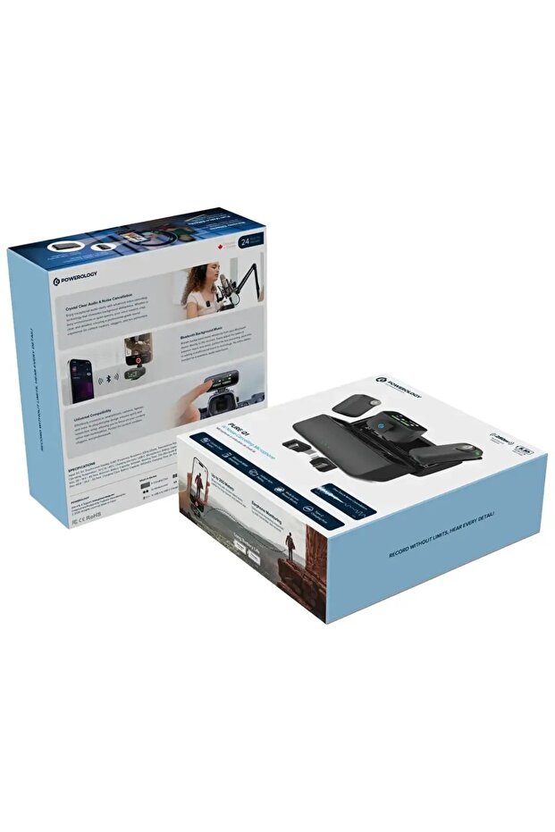 PURE Q1 AI Noise-Cancelling Microphone Black