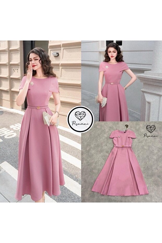 Elegant midi dress