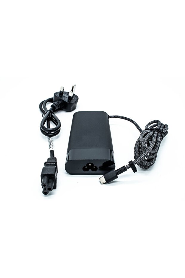 - 110W TYPE C Power Adapter with 3 Pin UK Power Cable