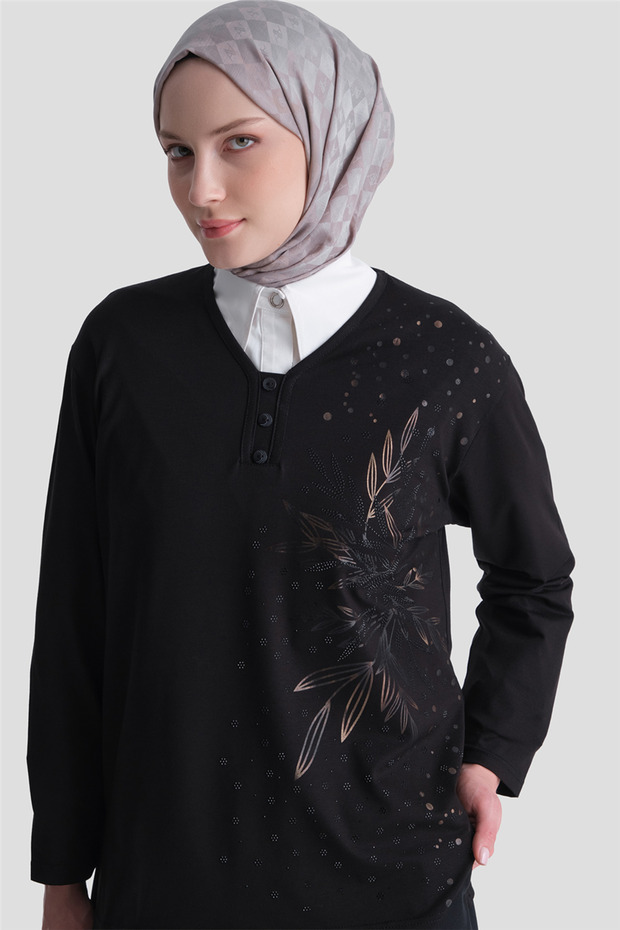Combed black - 3