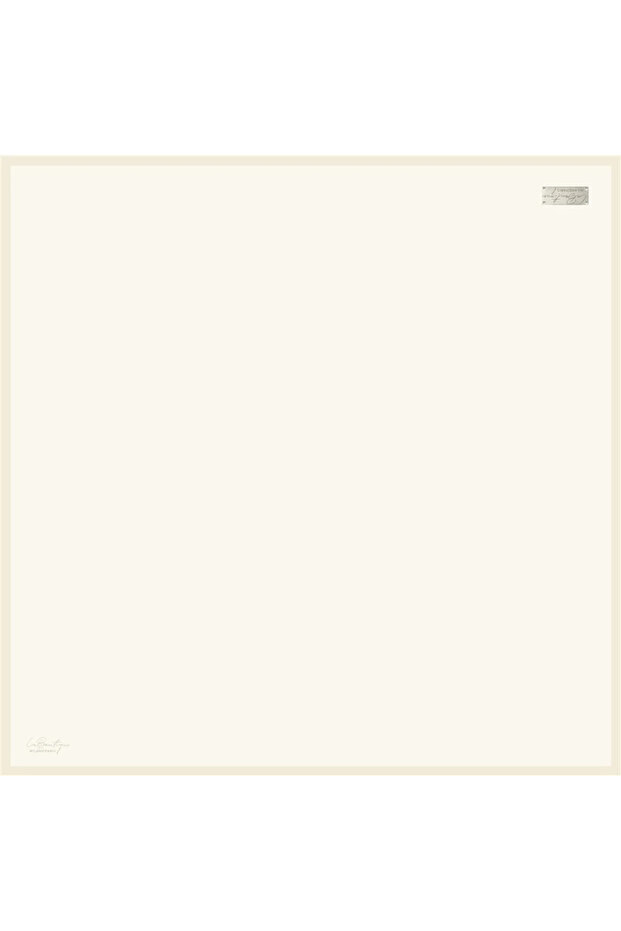 Labouti̇que Solid Color Sura Silk Scarf Düz43