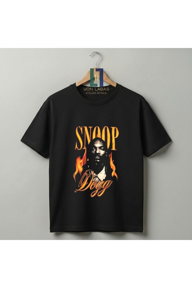 Special Design Snoop Dogg Printed Unisex Premium Cotton T-Shirt