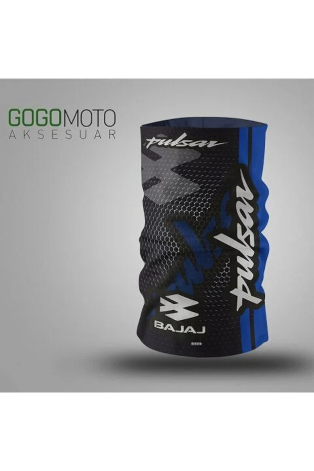 Buff Pulsar Blue Patterned