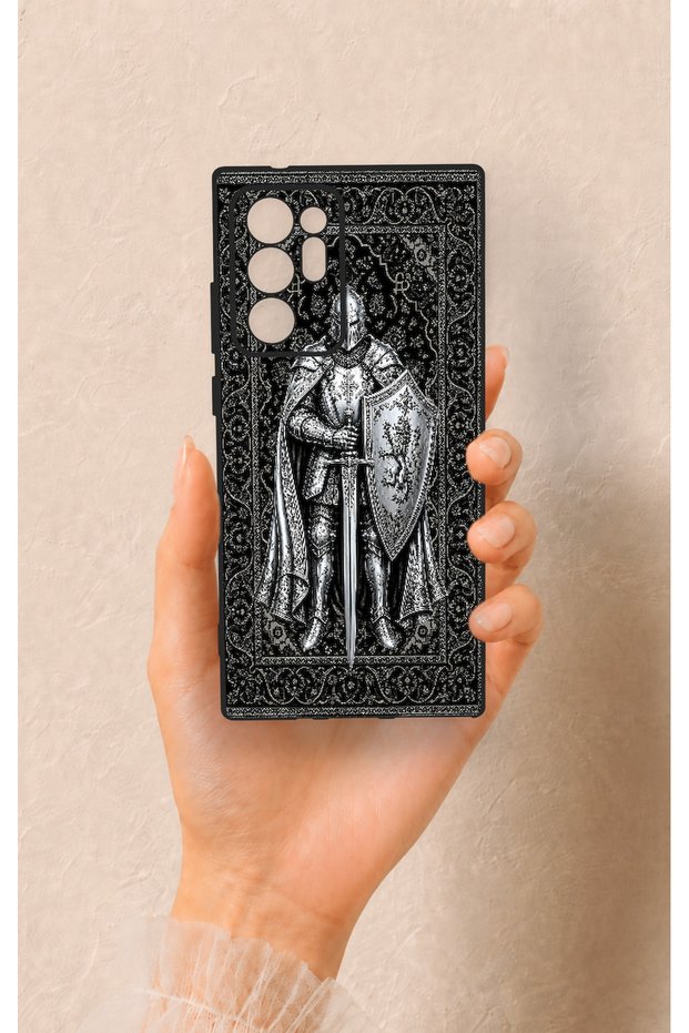 Samsung Note 20 Ultra Compatible Knight Pattern Silicone Case