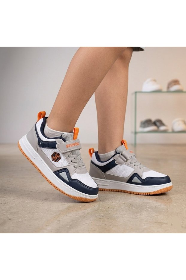Children's Velcro Comfortable Lightweight Daily Sneaker Sports Shoes