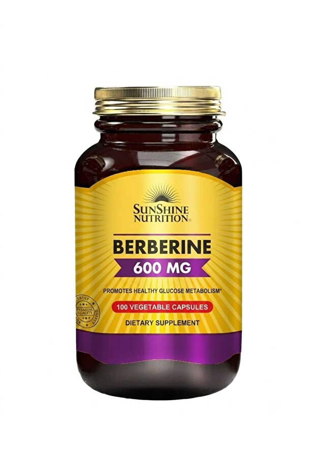 BERBERINE 600MG 100 VEGETABLE CAPSULES
