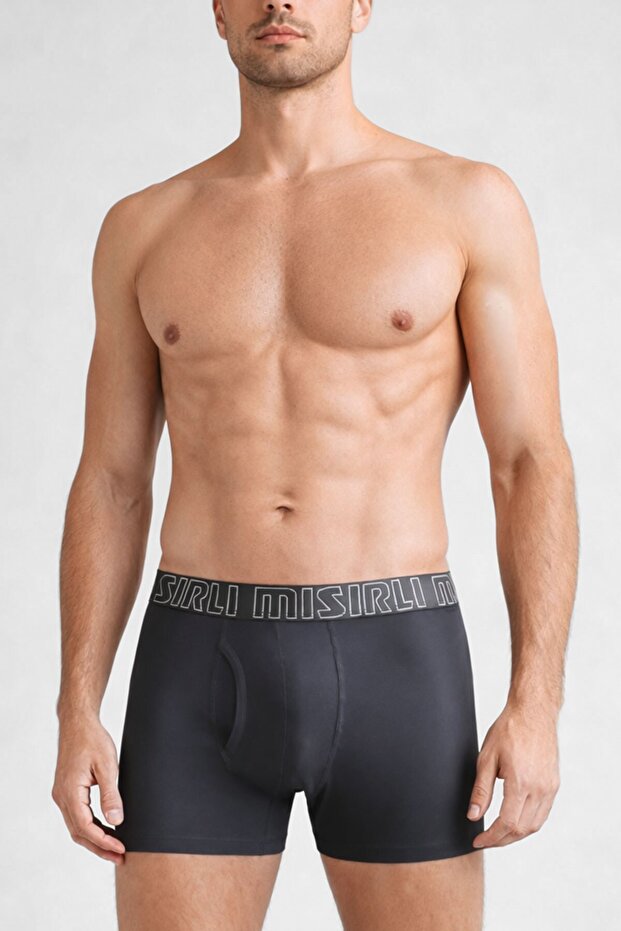 Egyptian Modal by Tencel Spartacus Boxer Anthracite