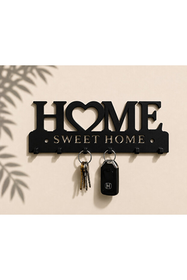 Home Sweet Home Key Holder – 3D Printing Wall-Mounted Key Organizer 25X10 cm