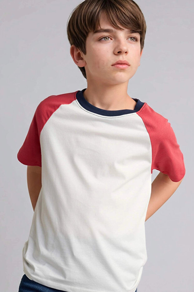 100% Cotton T-Shirt for Boys H6383A826Hs