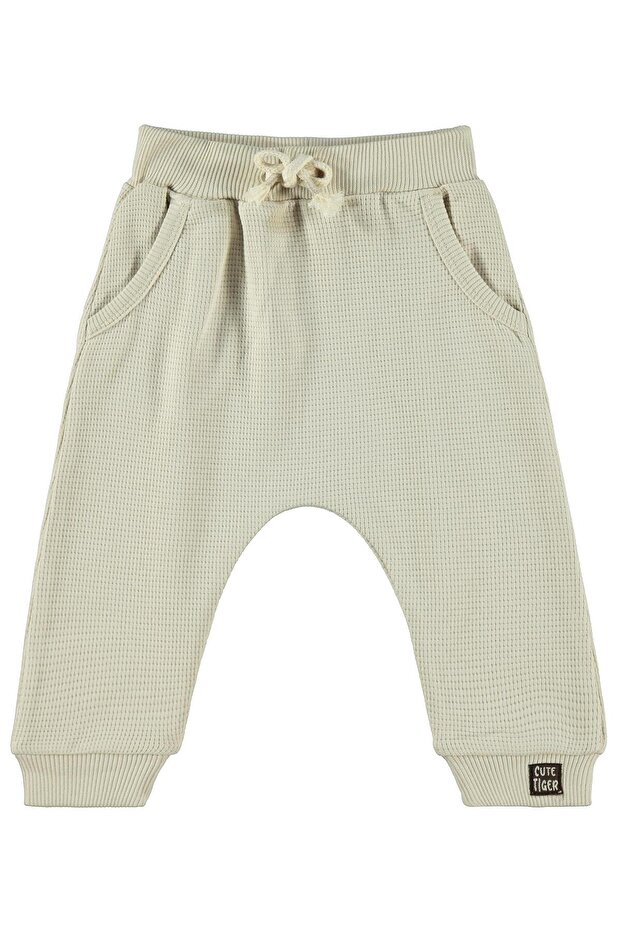 Basic 6-18 Months Sweatpants - Beige