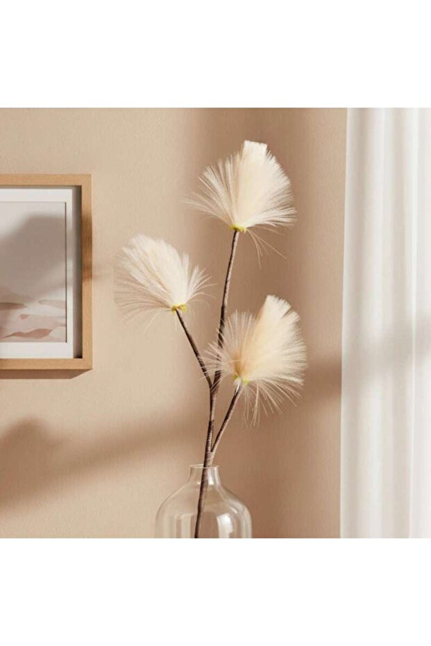 Dandelion Artificial Stem Flower H93cm - Cream