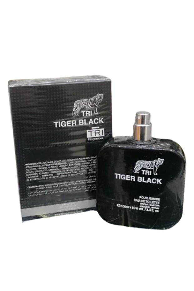 Tiger Black Perfume 100ML - 1
