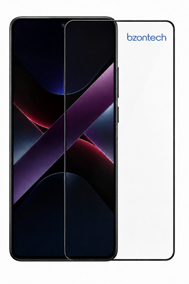 واقي شاشة متوافق مع Poco X7 Pro مضاد للكهرباء الساكنة، زجاج مقاوم للغبار وغير قابل للكسر