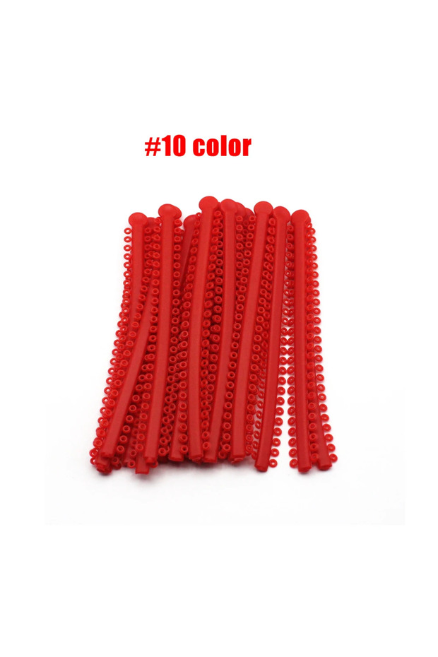 10-20pcs AG 20pcs/Park Dental Orthodontic Elastic Ligature Ties Bands for Brackets Braces Colourful