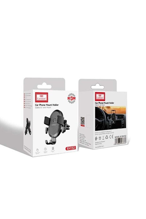 ET-EH152 Adjustable Universal Phone Holder for Car Dashboard & Vent