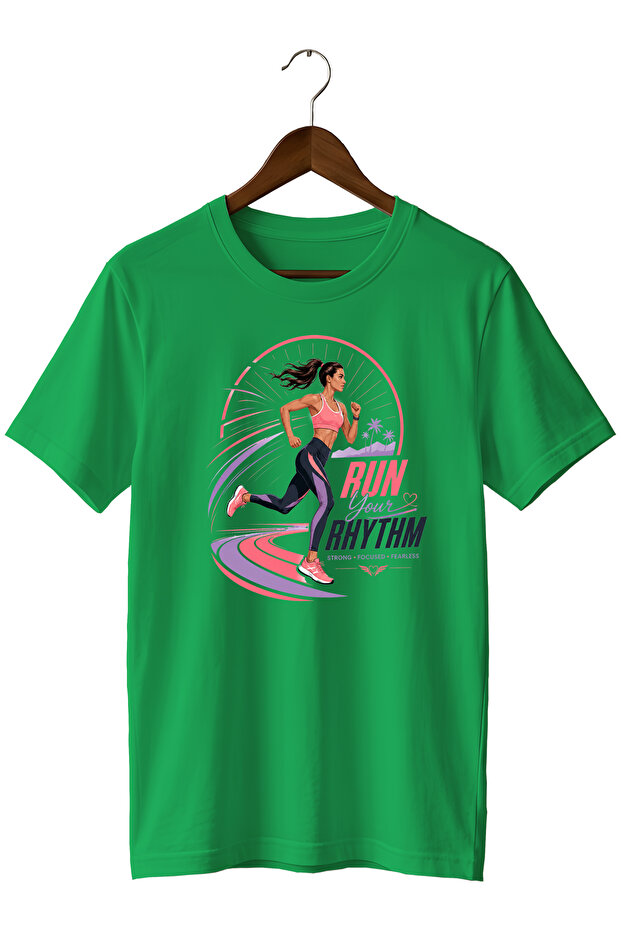 Runner Printed Training T-Shirt Sports T-Shirt