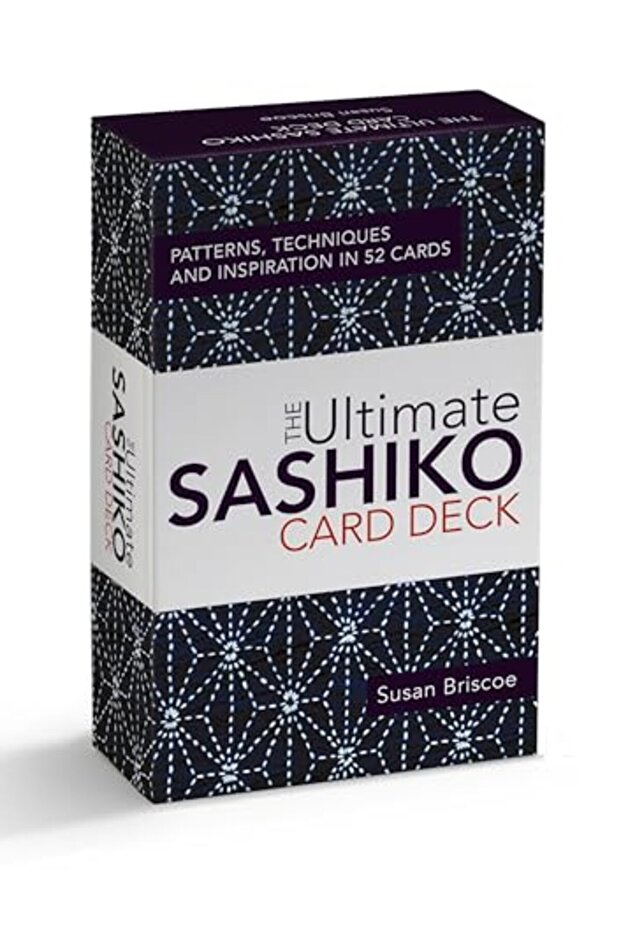 The Ultimate Sashiko Card Deck Patterns Techniques And Inspiration In 52 Cards