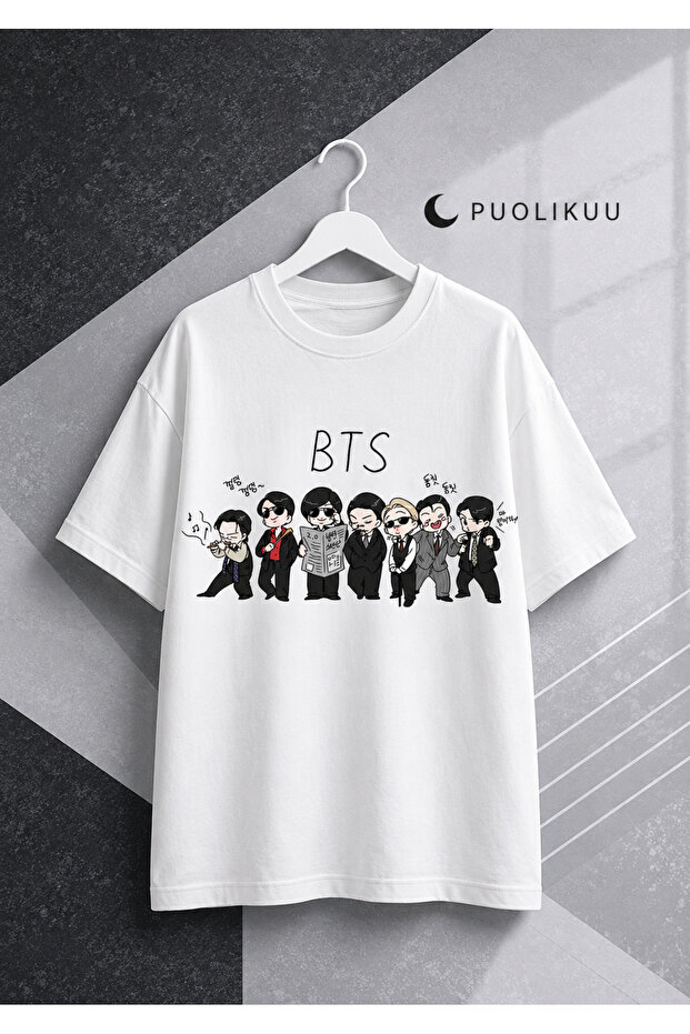 تيشيرت كبير الحجم مطبوع عليه Arirang World Tour BTS