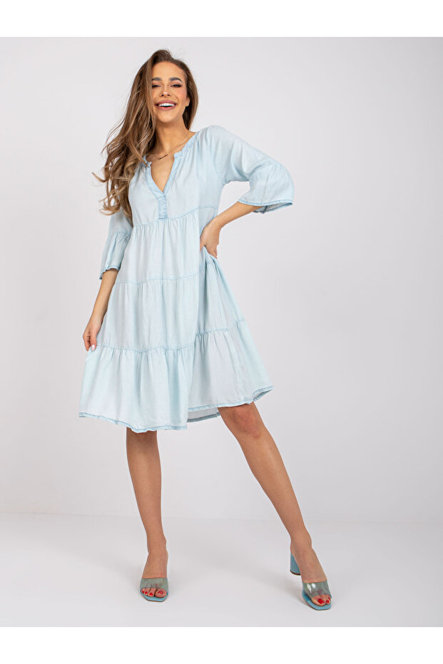 Rochie Dama Albastru - 3