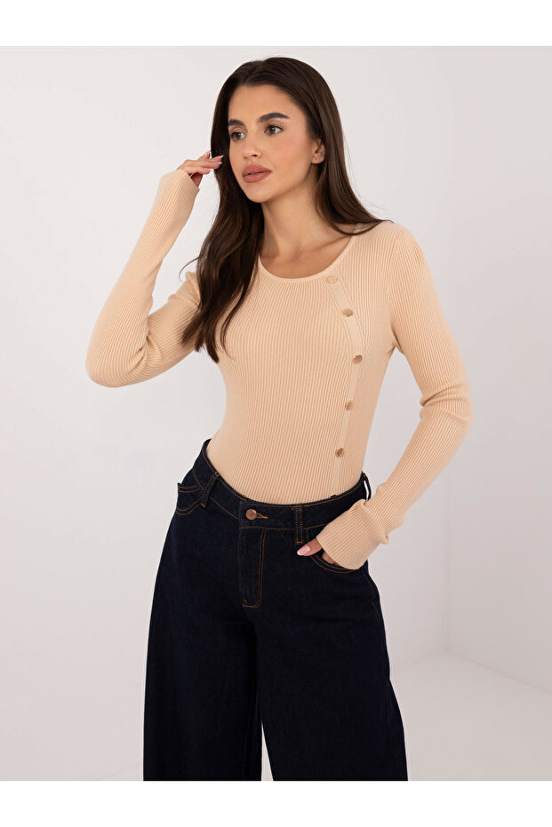 Pulover Dama Bej - 1