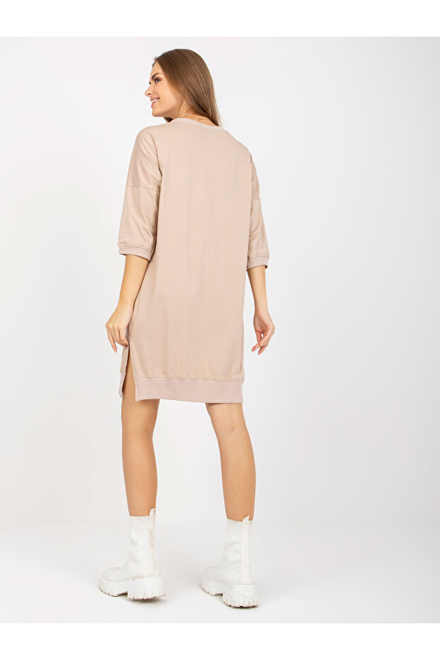 Rochie Dama Bej - 3