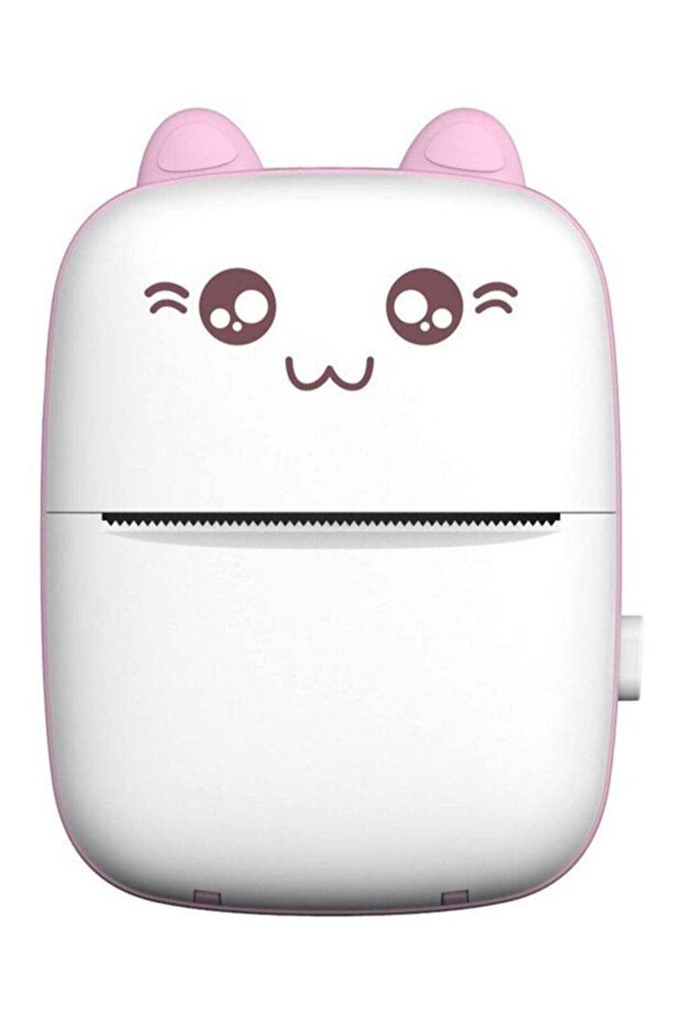 Portable Mini Pocket Printer BT Thermal Printer with Thermal Printing Paper USB Cable for Note Photo Web Document Printing