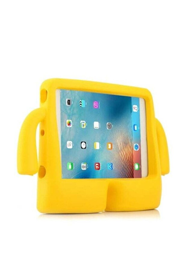 Bright Yellow Kids' iPad Air 11" M2 (2024) Case – Shockproof, Lightweight with Handle and Stand