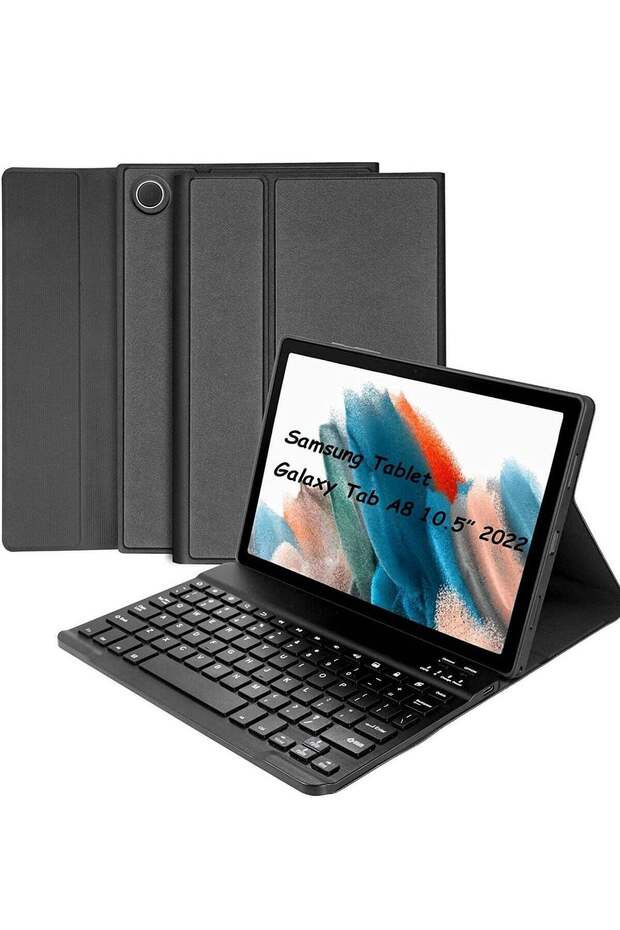 Keyboard Case for Samsung Galaxy Tab A8 10.5 inch - Smart Wireless BT Detachable Waterproof