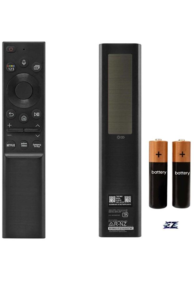 BN59-01357 Solar Powered Remote Control for Samsung Smart TV – Compatible with RMCSPA1EP1, Voice Remote for 2021 4K Ultra HD Smart LED TV