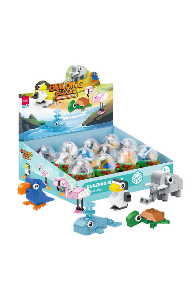 BLOCURI CONSTRUCTII TIP LEGO MODEL ANIMALE ASORTATE