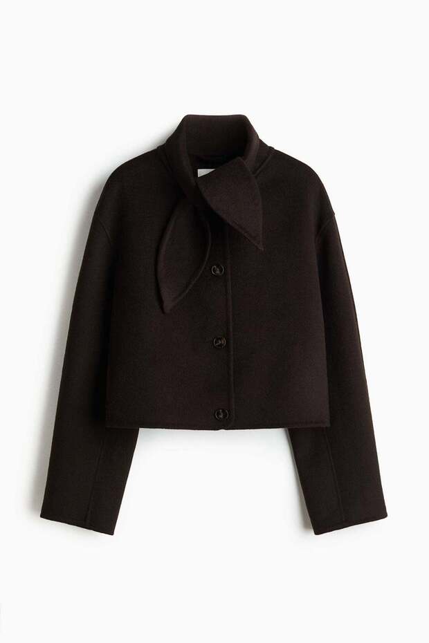 Handmade wool-blend jacket - 6