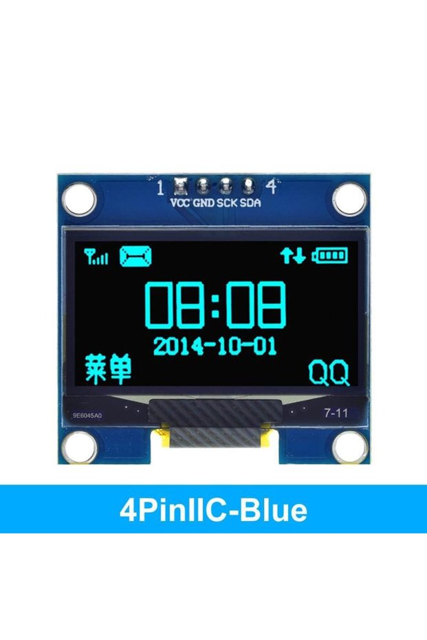 Οθόνη OLED 1.3" I2C (128x64) - Μπλε