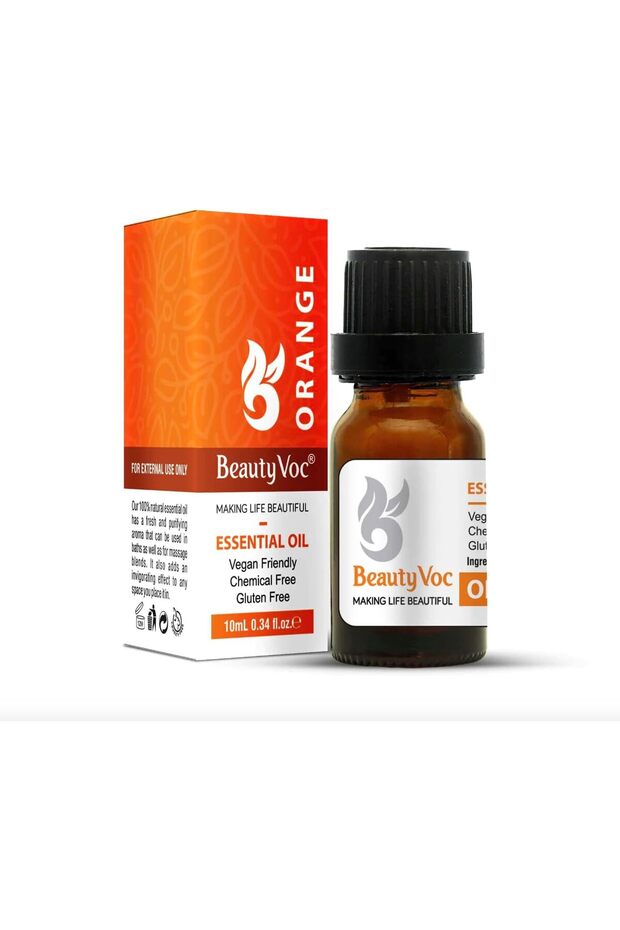 Organic and Herbal Oils, 10 Ml - Orange Oil
