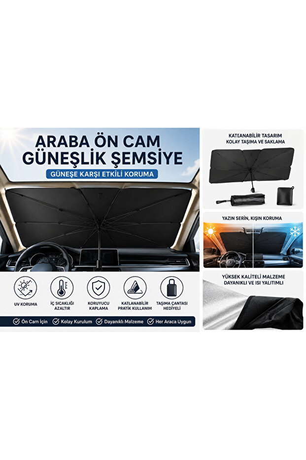 Car Front Window Sun Visor - 6