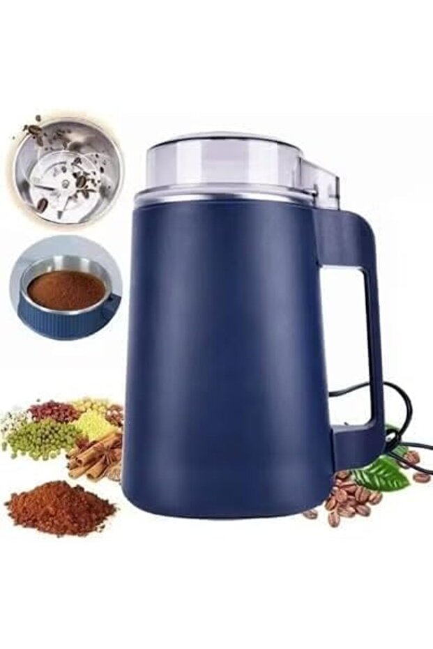 Electric Coffee Grinder 600ml 300W Stainless Steel for Beans, Nuts, Herbs & Spices