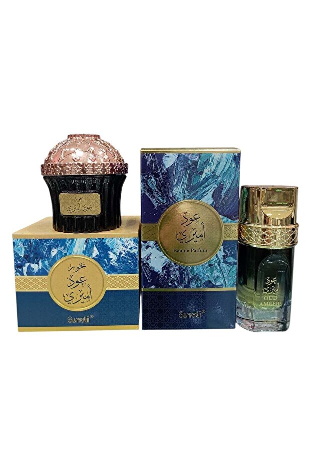 عطر 100 مل وبخور 70 جرام عود أميري