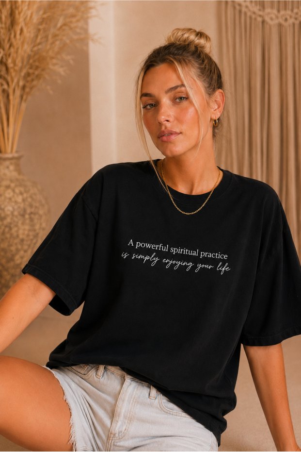 Women's Oversize Minimal Word Print Summer T-Shirt Women's Adult T-Shirt Basic T-Shirt Crew Neck Printed Short Sleeve Summer Combed Cotton T-Shirt