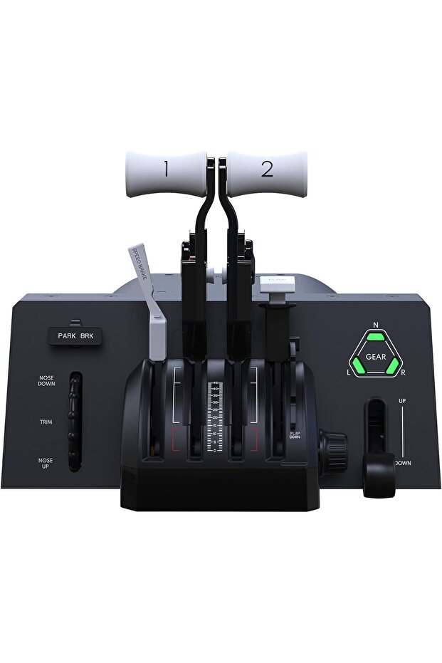 Honeycomb BRAVO THROTTLE QUADRANT LITE - compact throttle quadrant for flight simulation