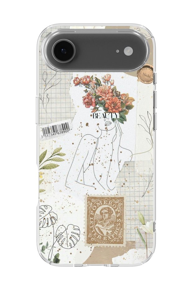 iPhone 17 Air Compatible Printed Transparent Phone Case | Collection: Oneline