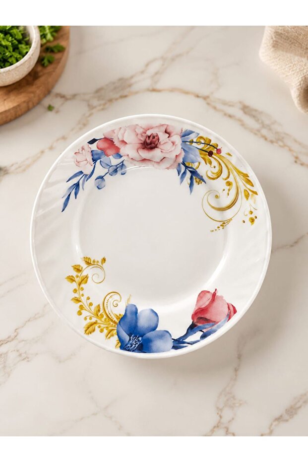 Patterned Cake Plate
