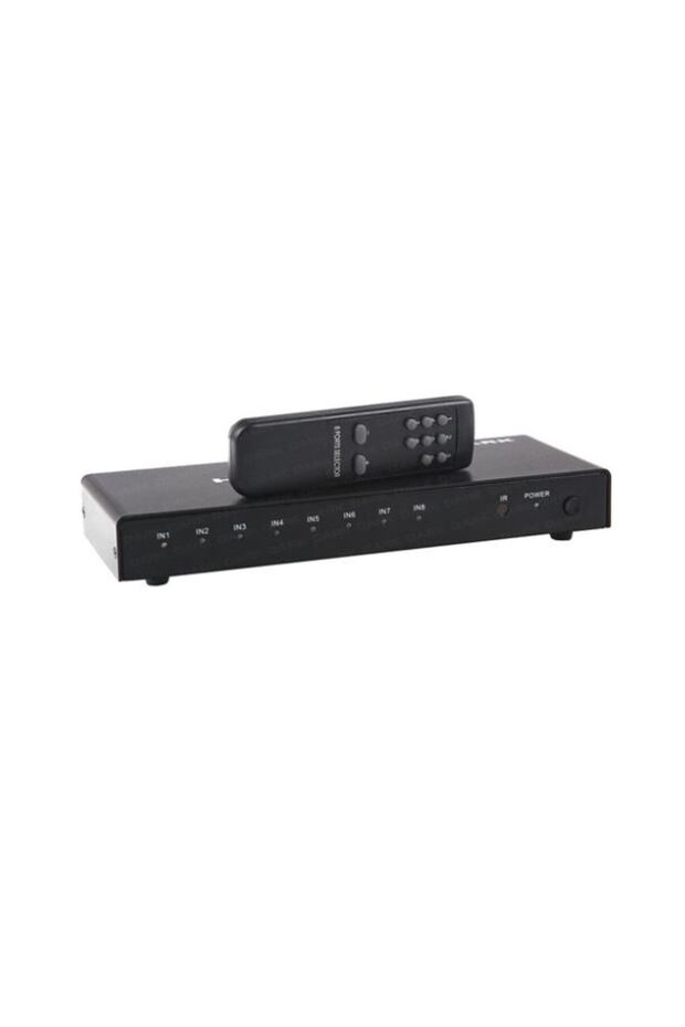 محول إتش دي إم آي دارك DK-HD-SW8X1 بثمانية مداخل ومخرج واحد